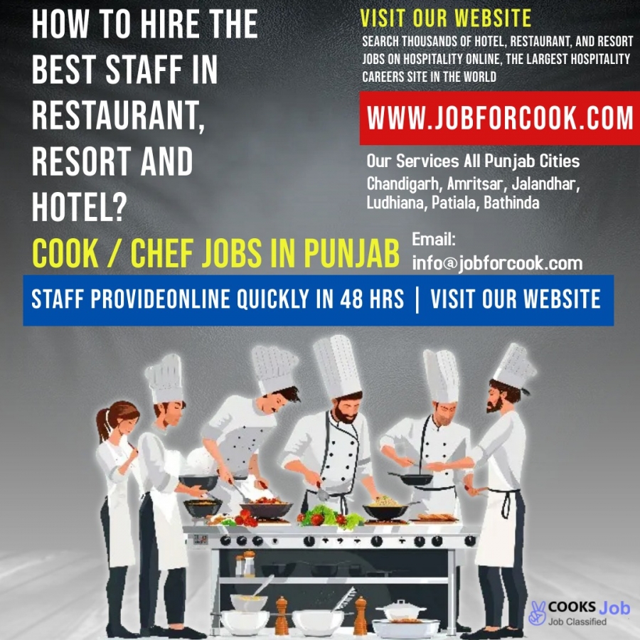 Punjab hotels restaurants chefs recruitment placement agency
