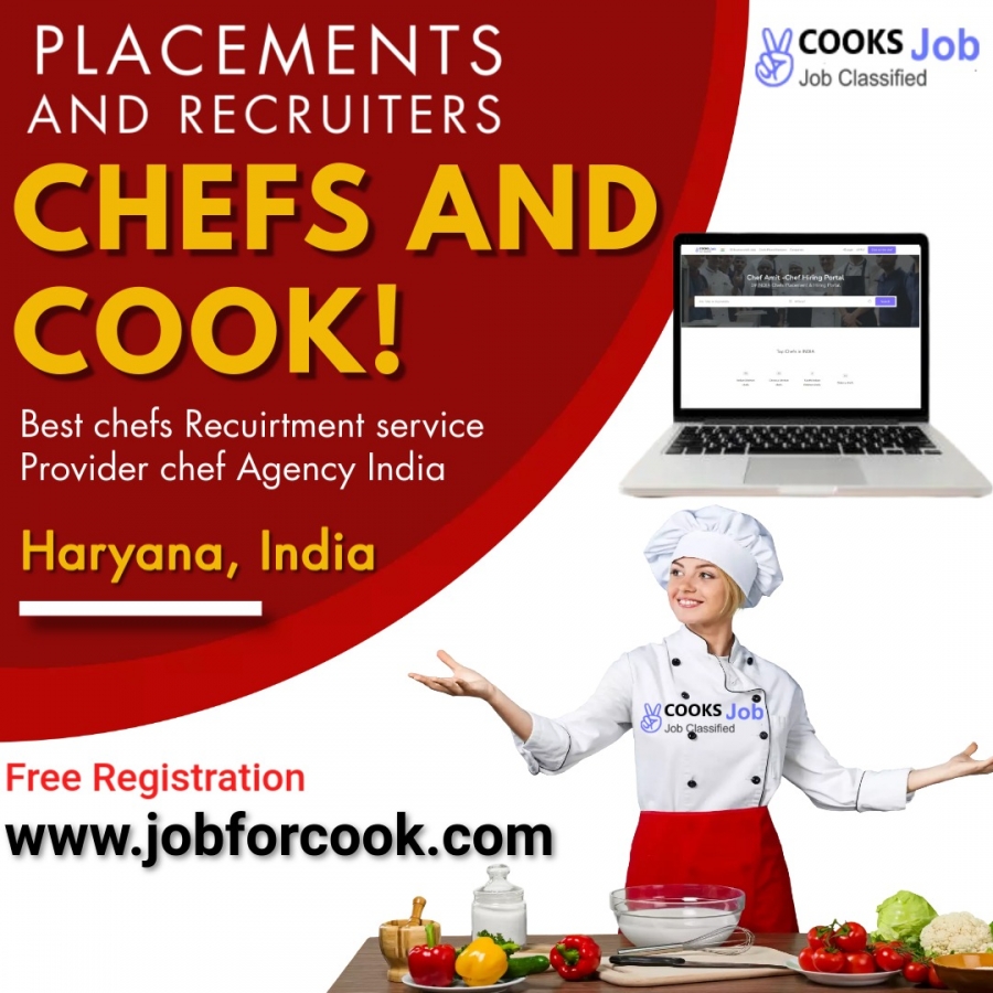 Cooks and chefs Placements Agency Haryana India 