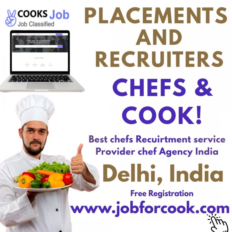 Executive chefs and Head chefs Placements service Delhi