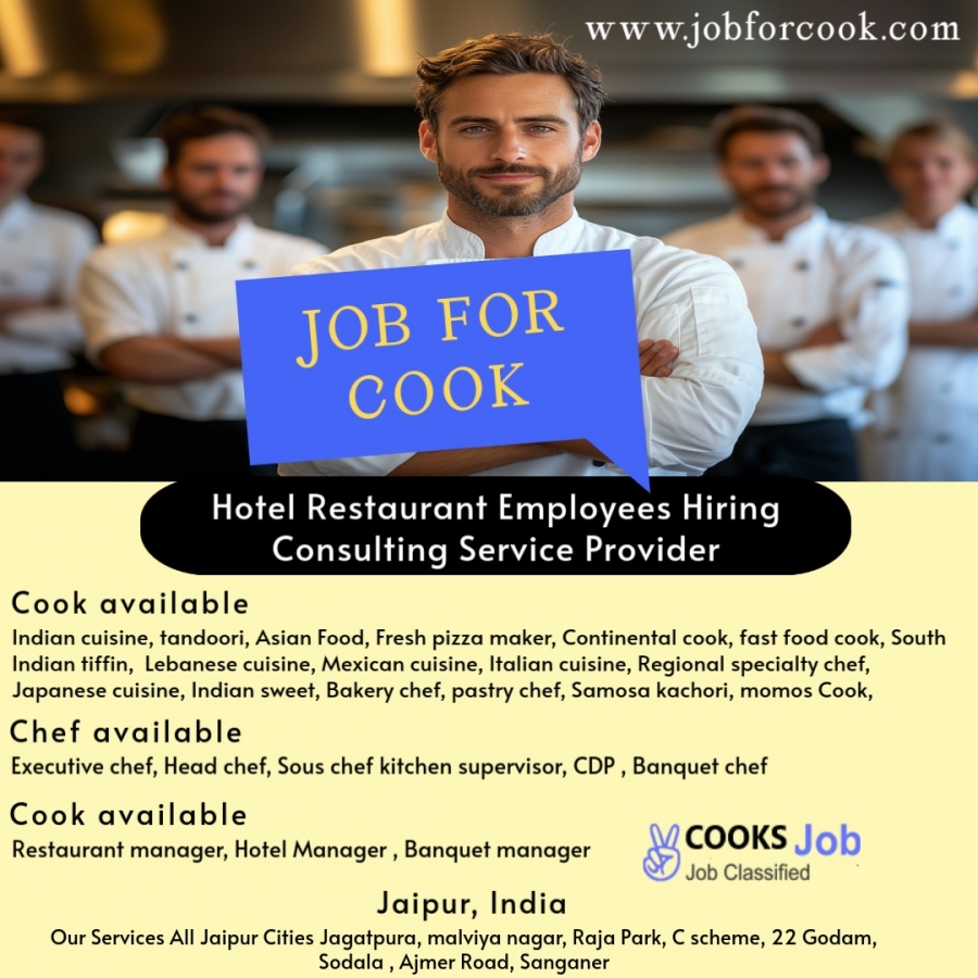 Executive chefs ( Head  chef) placements recruiters Jaipur agency try