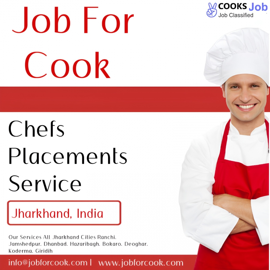 Restaurant and Hotels Jharkhand chefs cooks Hiring 