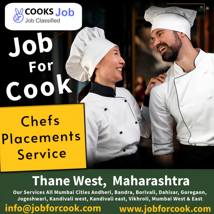 Thane Mumbai Hire Top Head Chefs cooks make more money