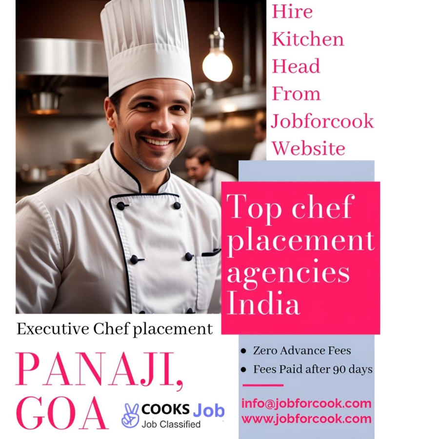 Contact for Hiring Head chef Hotel & Restaurants Goa India 